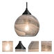 Jilly 1 Light Black Cord Pendant Ceiling Light