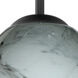 Vila 1 Light Black Cord Pendant Ceiling Light