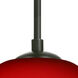 Tessa 1 Light Black Cord Pendant Ceiling Light