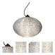 Pape 12 LED Black Cord Pendant Ceiling Light