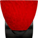 Sasha LED 6.33 inch Black Sconce Wall Light