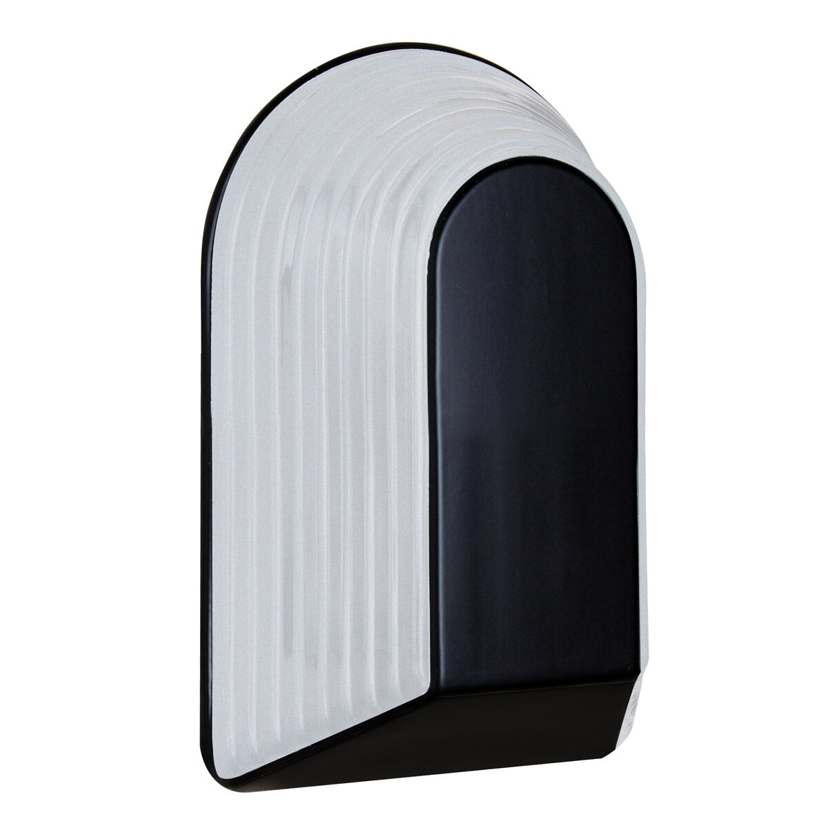 3062 Series 1 Light 10 inch Black Outdoor Sconce, Costaluz