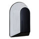 3062 Series 1 Light 10 inch Black Outdoor Sconce, Costaluz