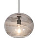 Geno 1 Light Black Pendant Ceiling Light