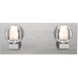 Boca 2 Light 14.00 inch Bathroom Vanity Light