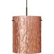 Tamburo 8 LED Bronze Cord Pendant Ceiling Light