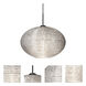 Pape 12 LED Black Cord Pendant Ceiling Light