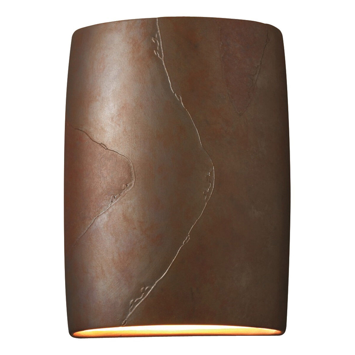 Ambiance Collection LED 12 inch Real Rust Outdoor Wall Sconce