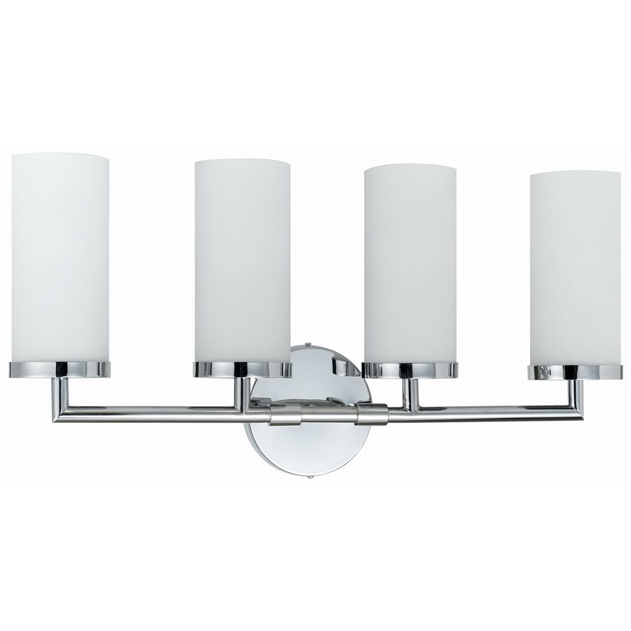 Signature 4 Light 24 inch Chrome Vanity Light Wall Light