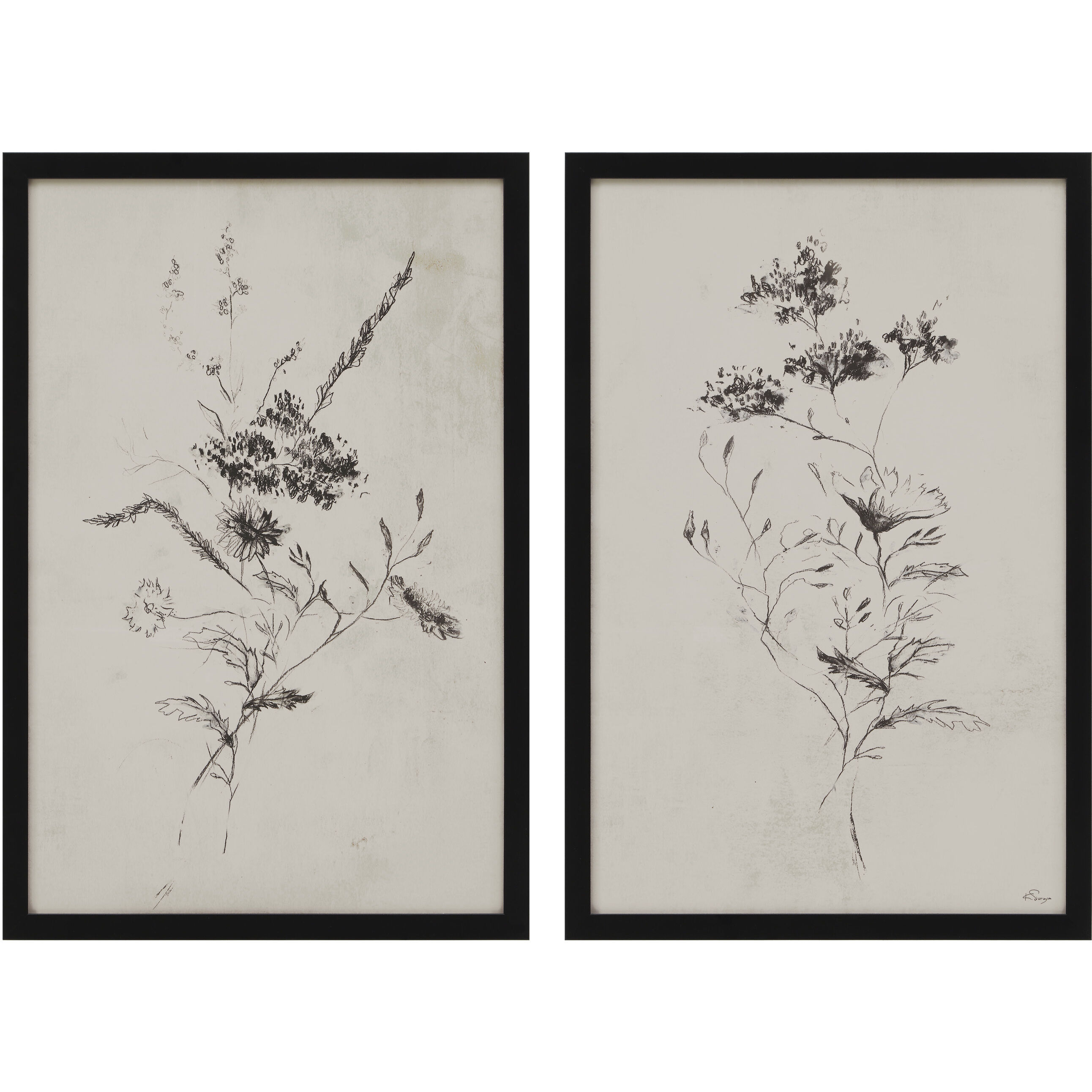 Adeline 30 X 20 inch Printed Art, Set of 2