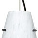 Suzi 18 1 Light Black Cord Pendant Ceiling Light