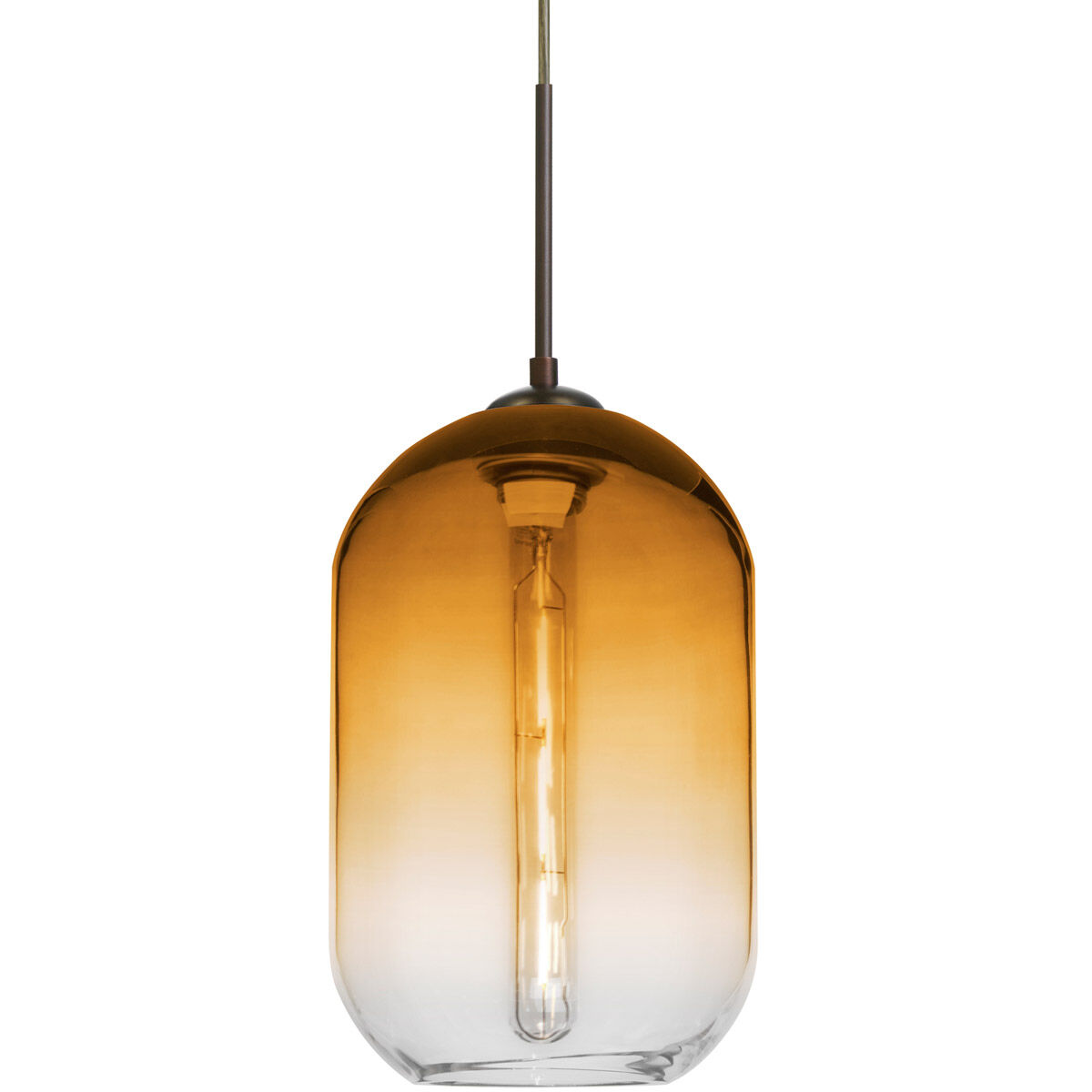 Omega 12 LED Bronze Cord Pendant Ceiling Light