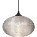 Pape 10 1 Light Black Outdoor Pendant