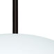 Jordo LED Black Stem Pendant Ceiling Light