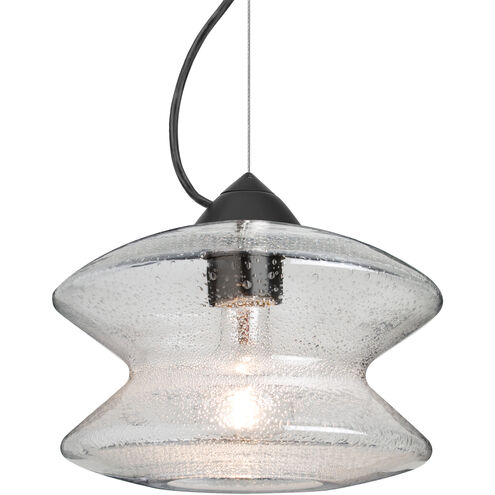 Zen 1 Light Black Cable Pendant Ceiling Light