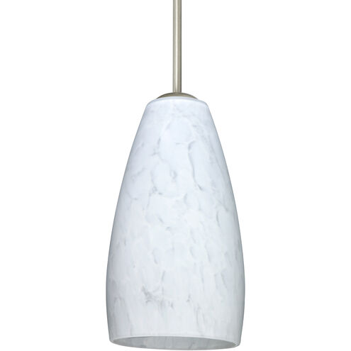 Chrissy LED Satin Nickel Cord Pendant Ceiling Light