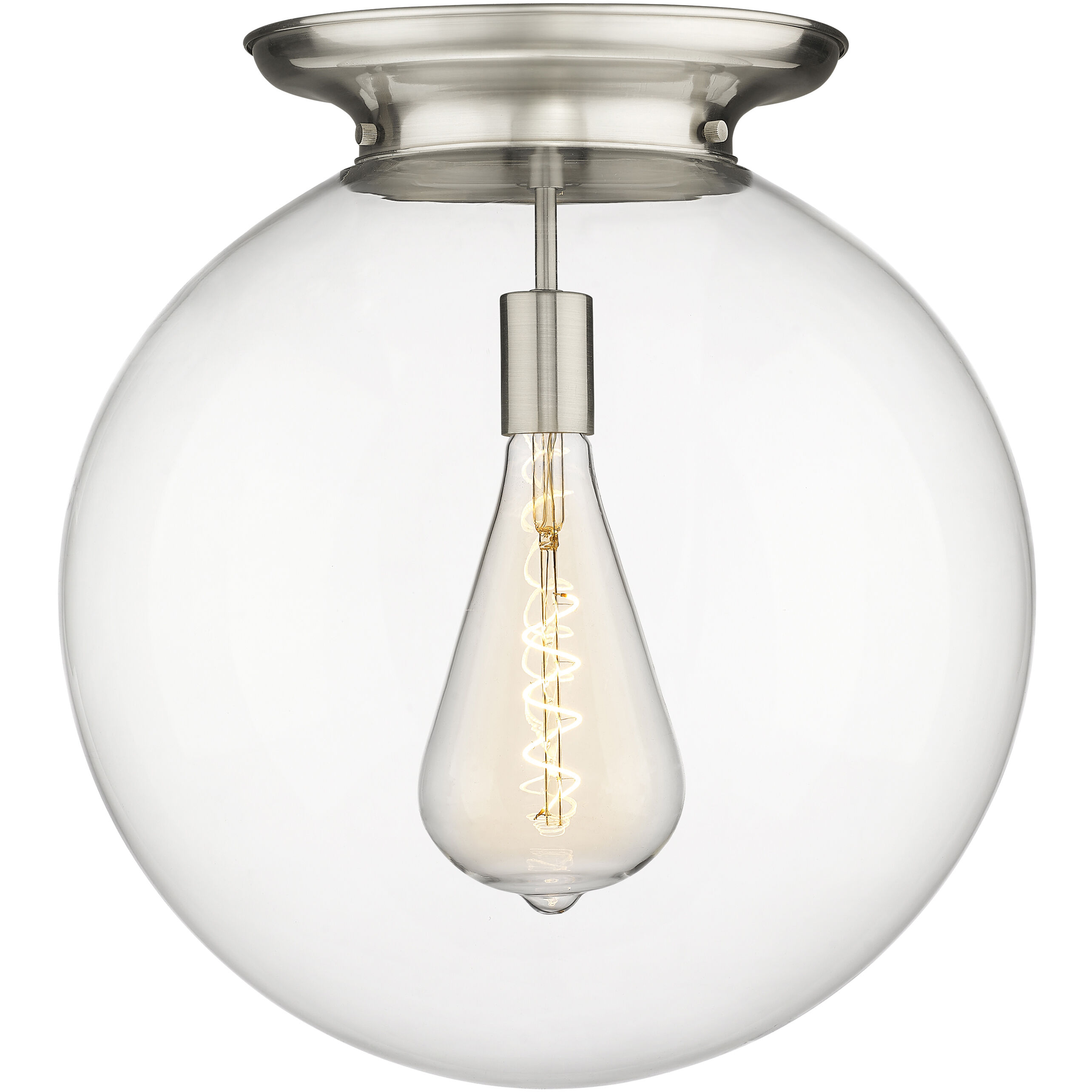 Beacon 1 Light 17.75 inch Flush Mount