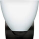 Sasha LED 6.33 inch Black Sconce Wall Light