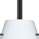 Tao 10 1 Light Black Stem Pendant Ceiling Light