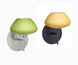Peri LED 5 inch Chrome Mini Sconce Wall Light in Vanilla Matte Glass