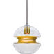 Hula 8 1 Light Satin Nickel Pendant Ceiling Light