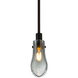 Wish 1 Light Black Pendant Ceiling Light
