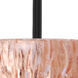 Tamburo 8 1 Light Black Stem Pendant Ceiling Light