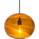 Geno 1 Light Black Pendant Ceiling Light