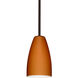 Riva 9 LED Bronze Stem Pendant Ceiling Light