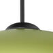 Peri 1 Light Black Cord Pendant Ceiling Light