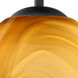 Vila LED Black Cord Pendant Ceiling Light