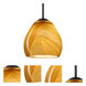 Bolla 1 Light Black Cord Pendant Ceiling Light