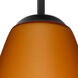 Riva 9 LED Black Cord Pendant Ceiling Light