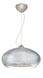 Brio 14 LED Satin Nickel Pendant Ceiling Light in Silver Foil Glass
