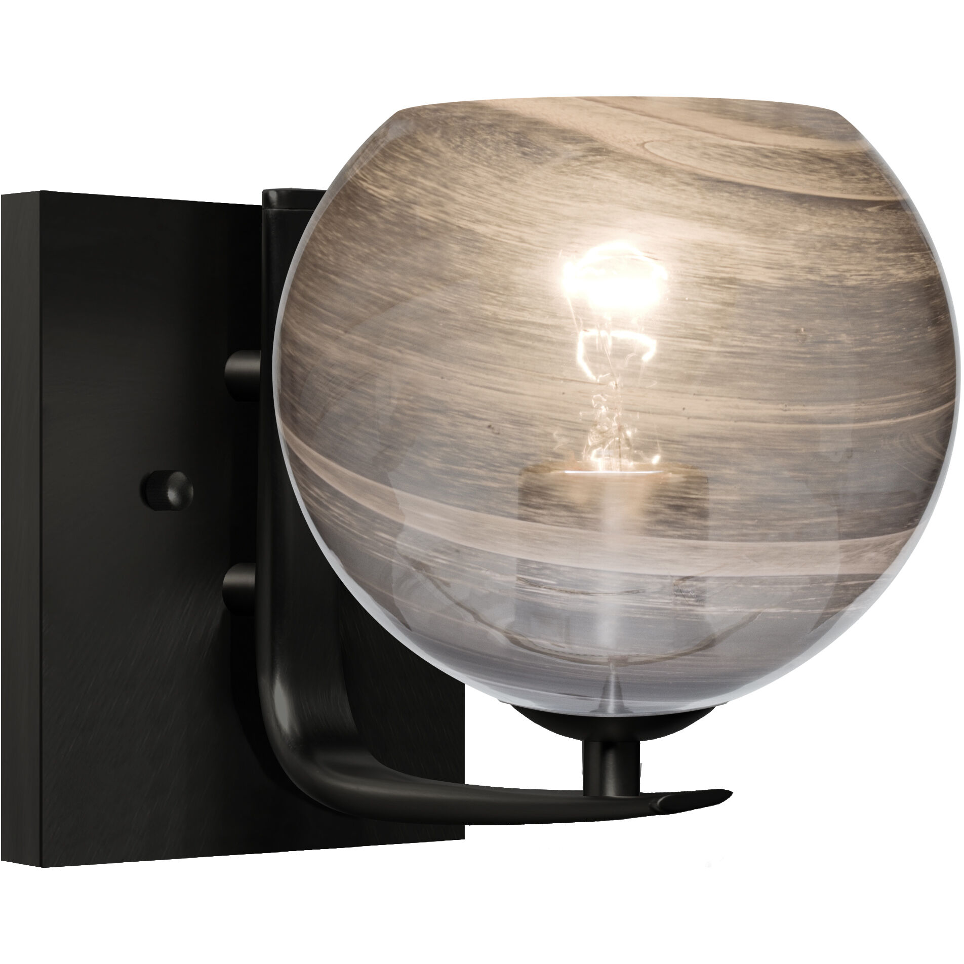 Jilly 1 Light 6.5 inch Black Vanity Light Wall Light