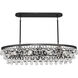 Bling 8 Light 42.75 inch Chandelier