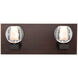 Boca LED Bronze Vanity Light Wall Light