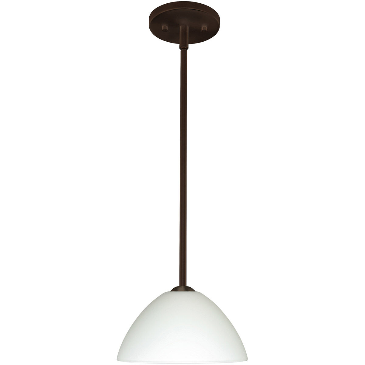 Tessa 1 Light Bronze Stem Pendant Ceiling Light