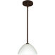 Tessa 1 Light Bronze Stem Pendant Ceiling Light