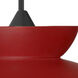 Trilo 7 1 Light Black Cord Pendant Ceiling Light