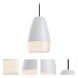 Abu 12 1 Light Black Cord Pendant Ceiling Light