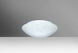 Nova 10 1 Light 10 inch Flush Mount Ceiling Light in Incandescent, Carrera Glass