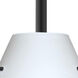 Pera 9 LED Black Stem Pendant Ceiling Light