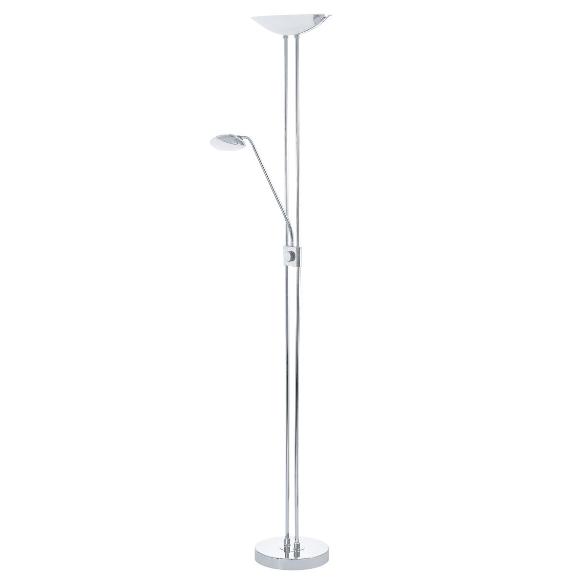 Baya 1 70.86 inch 20 watt Chrome Floor Lamp Portable Light