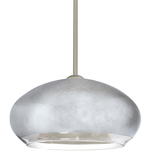 Brio 14 1 Light Satin Nickel Stem Pendant Ceiling Light
