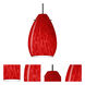 Pera 6 1 Light Black Cord Pendant Ceiling Light