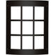 Moto 8 LED 10.25 inch Black Outdoor Sconce