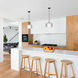 Belu 1 Light Black Cord Pendant Ceiling Light