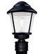 3100 Series 1 Light 14 inch Black Outdoor Post Mount, Costaluz