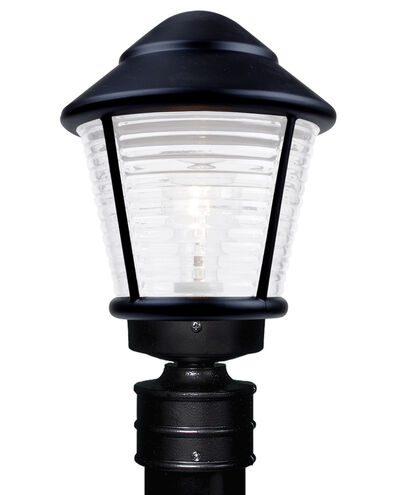 3100 Series 1 Light 14 inch Black Outdoor Post Mount, Costaluz